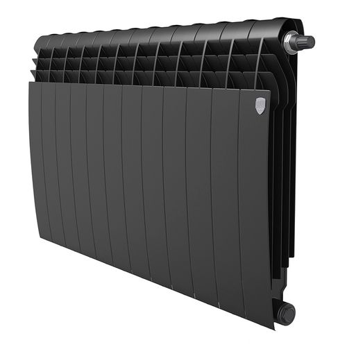Радиатор Royal Thermo BiLiner 500 VDR Noir Sable - 12 секций нижнее подключение (правое)