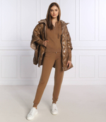 хлопчатобумажные Худи oceano Max Mara Leisure - коричневый(334601266)