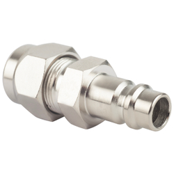 HRS-40PPA Harrison Штекер быстроразъемного соединения с обжимным креплением PU шланга Ø 8х12 мм