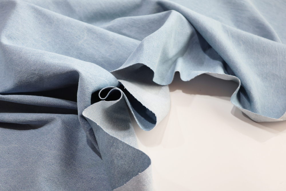 ГОЛУБОЙ - Джинс хлопок (КРВ675 Олеся)