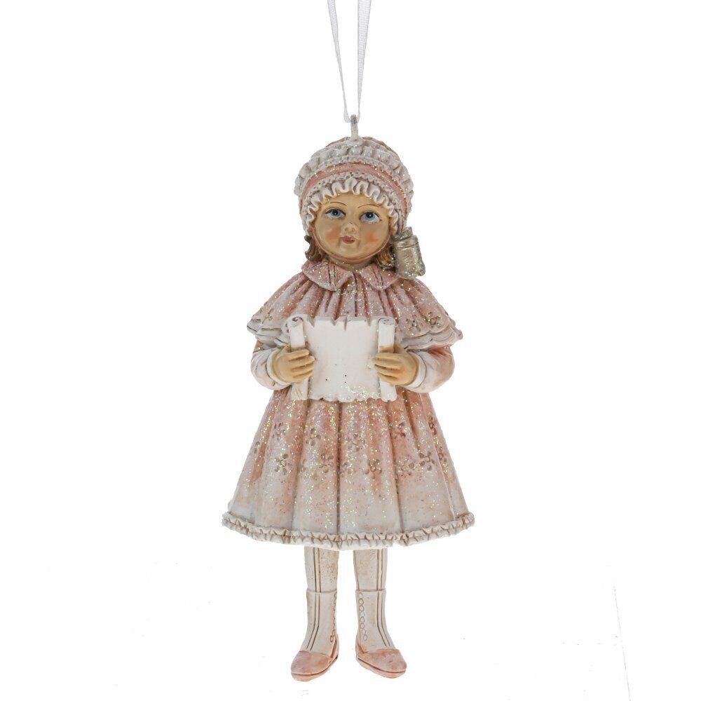 GAEM Фигурка декоративная подвесная "Девочка", L5,5 W4,5 H11 см, 2в.