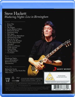 Steve Hackett / Wuthering Nights: Live In Birmingham (Blu-ray)