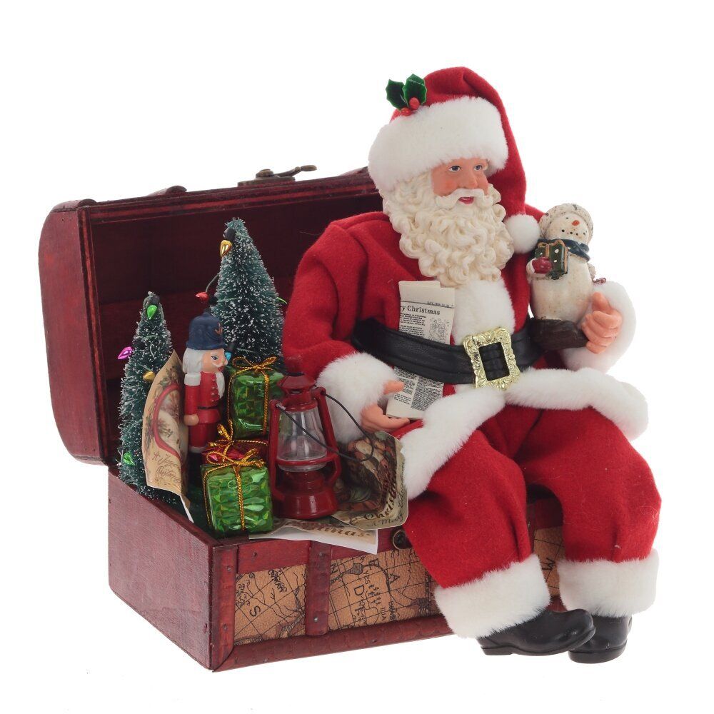 GAEM Дед Мороз, L21 W24 H22 см