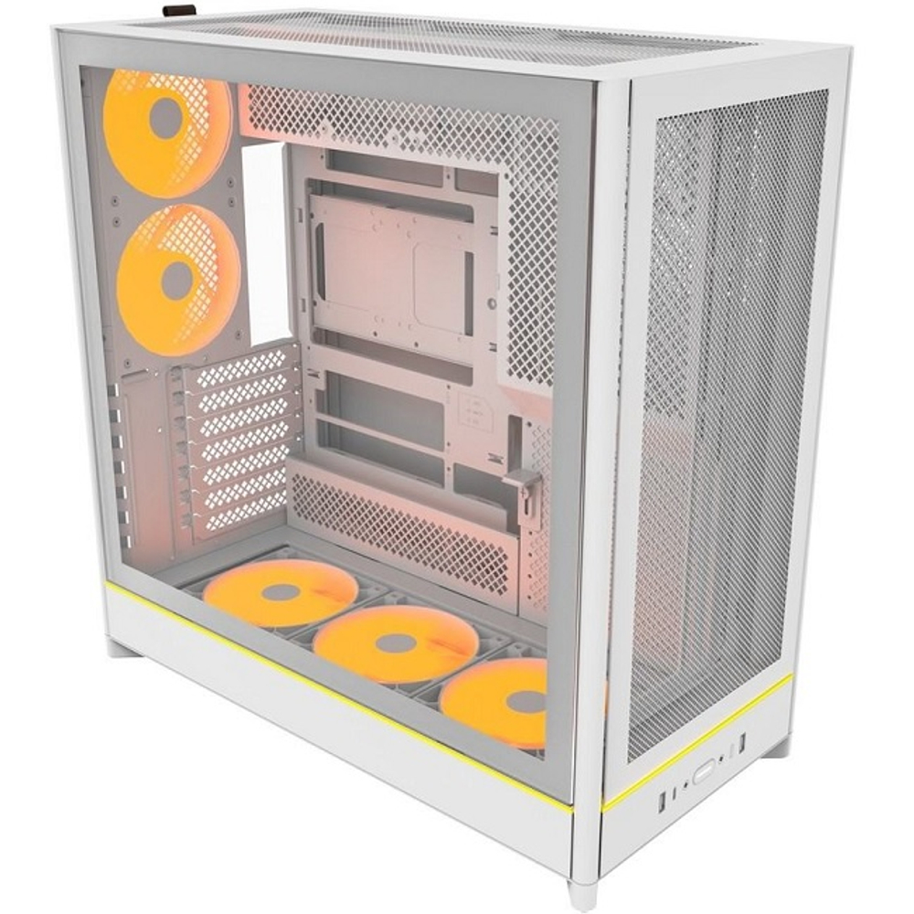 Корпус Midi-Tower Montech HS01 PRO, ARGB, белый (HS01 PRO WHITE)