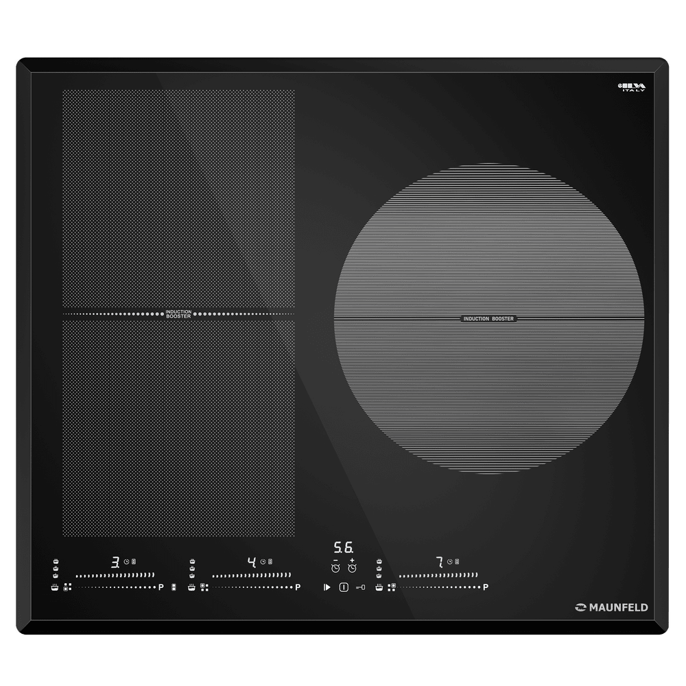 Индукционная варочная панель с Flex Zone и Booster MAUNFELD CVI593SFBK LUX