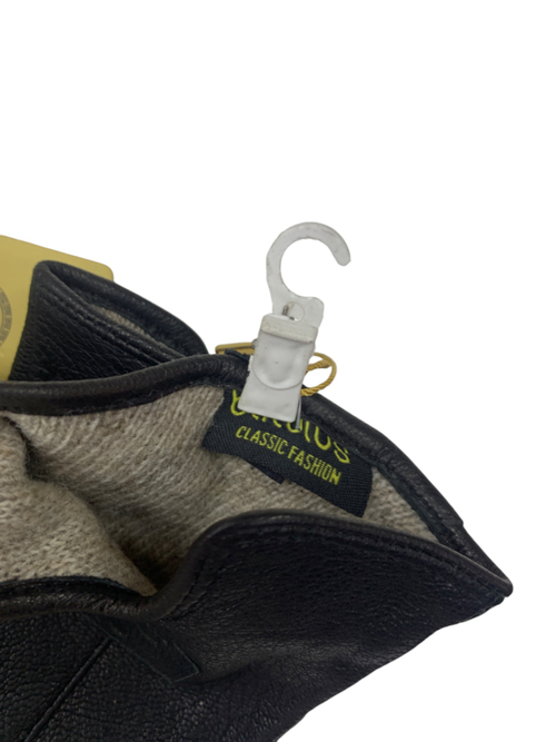 Перчатки. Женские. Материал верха: Кожаные. Кожа оленя. Подклад: Трикотаж-шерсть. 5 шт в упаковке.