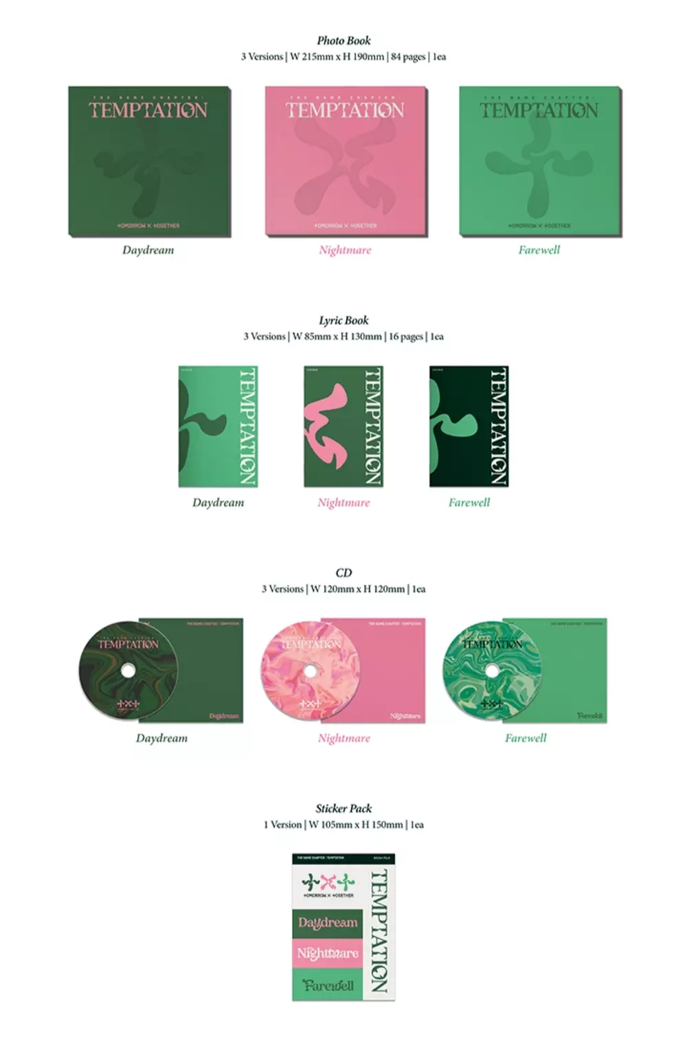 Альбом TXT - The Name Chapter: TEMPTATION