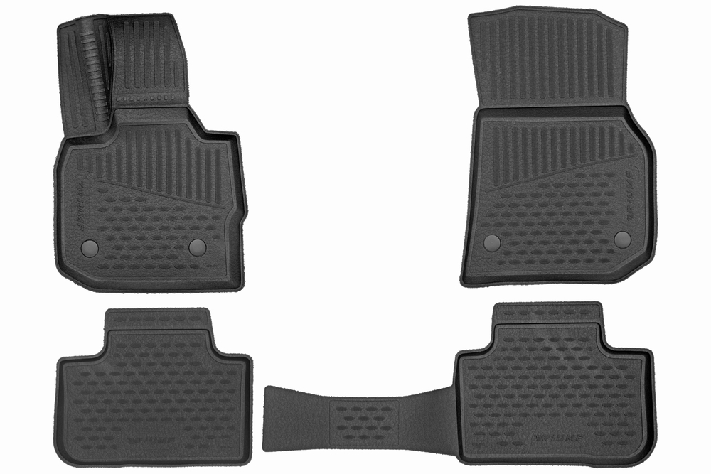 Коврики 3D в салон BMW X3, 2017-, (G01), SUV, (Европа), 4 шт., (Повышенная устойчивость, непревзойденный стиль) TRIUMF.TRIUMF.3D0544210K