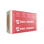 Плита из минеральной ваты на основе горных пород базальтовой группы ТЕХ БАТТС 100, РОКВУЛ