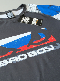 Тренировочная футболка Bad Boy World RUSSIA черная