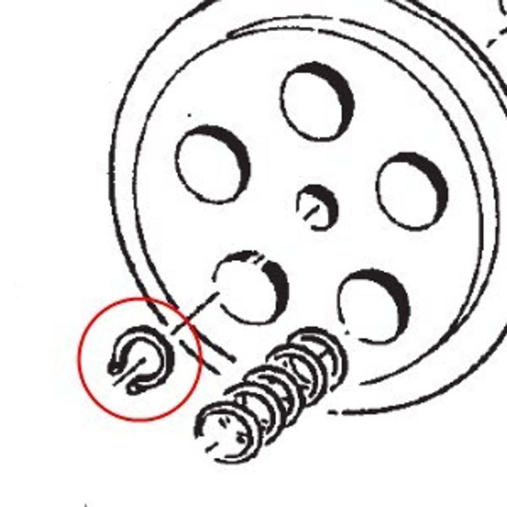 Стопор корзины сцепления TM KZ