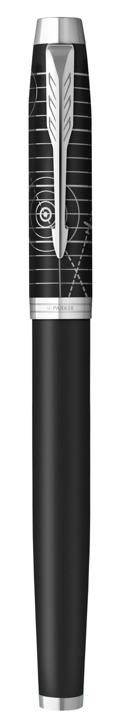 Parker IM Legacy of Flight CT ручка перьевая черная, 0,8мм, подарочная упаковка