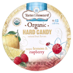 Torie & Howard, органические леденцы, лимон Мейера и малина, 57 г (2 унции)