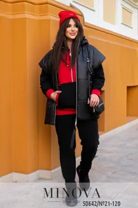 Жилет 21-120-черный Minova