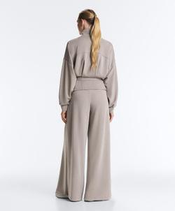 Oysho Мягкая куртка облегающего кроя, светло-серый