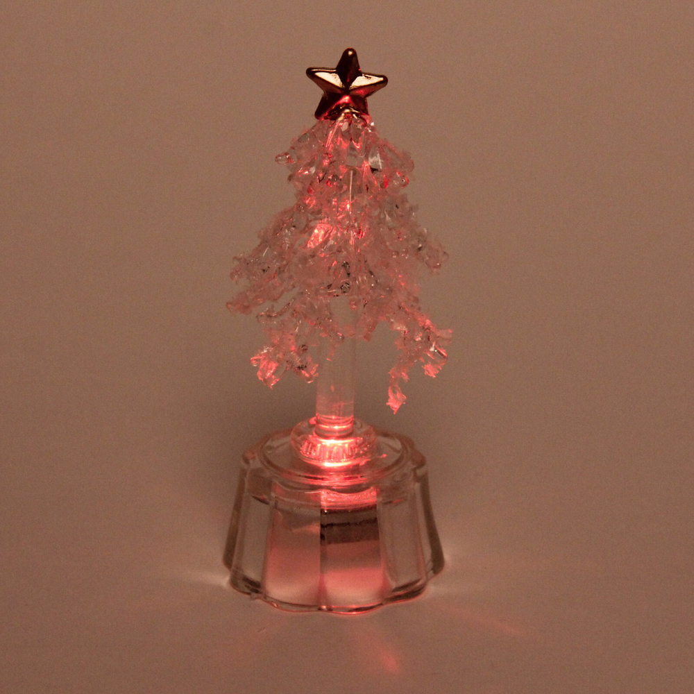 Сувенир с подсветкой «Весёлая ёлочка» 7,5*2 см