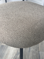 Стул М-City DISAUR Тренд (Trend) Ns05 Капучино, букле, Черный каркас