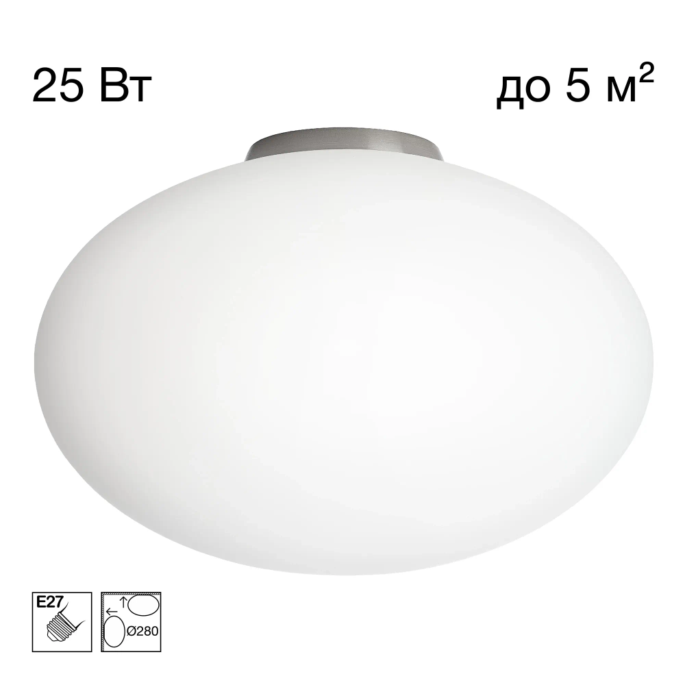 Потолочный светильник Citilux Ron CL941E28B1