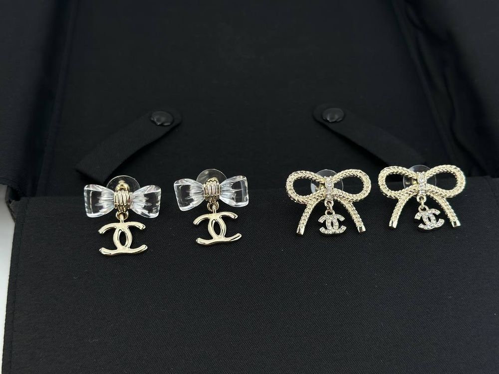 Серьги CHANEL