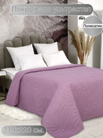 Покрывало на кровать, стеганое, поплин с размерами 215х220