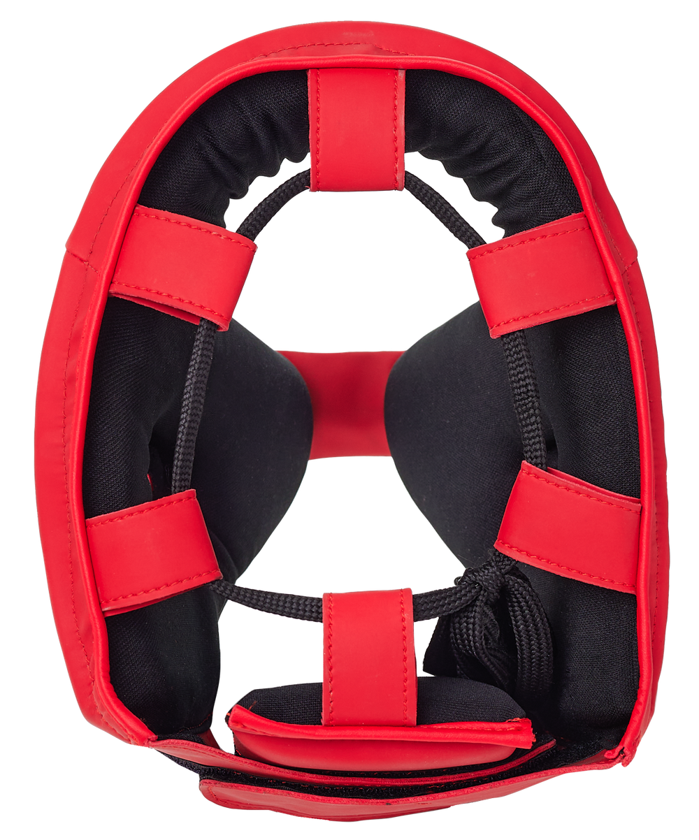 УЦЕНКА Шлем открытый взрослый INSANE AURUM, ПУ, красный