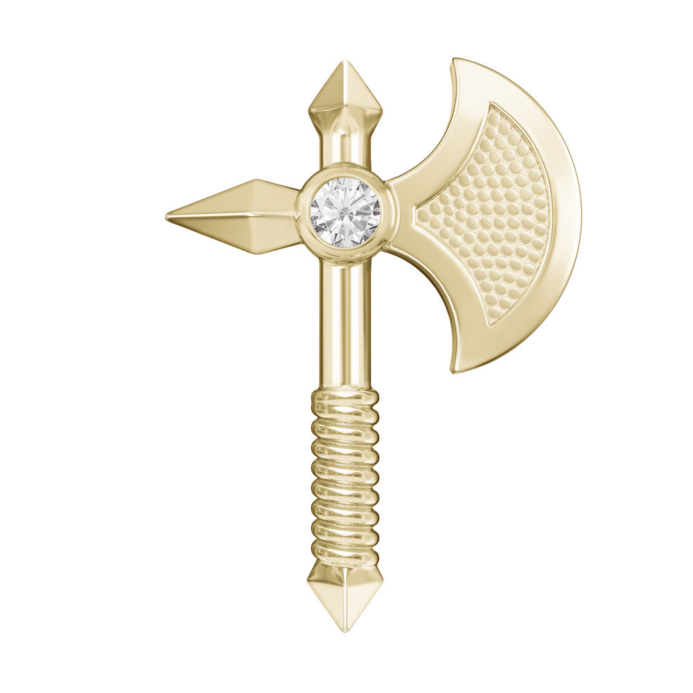 Axe gemmed tops