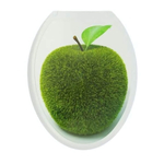 Крышка унитаза "ДЕКОР" фото принт "Яблоко" белый РП-813ЯБ