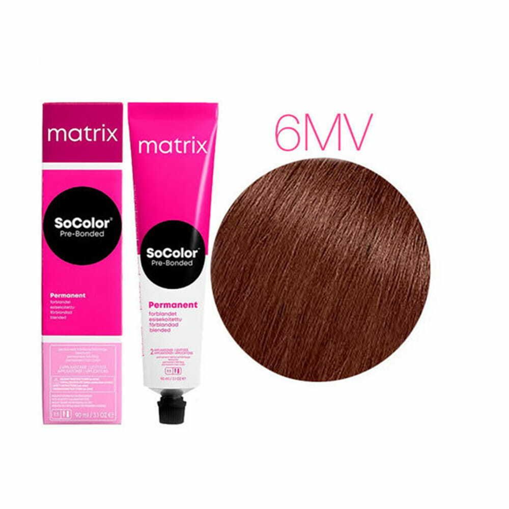 MATRIX SoColor Pre-bonded Permanent 6MV, 90 мл