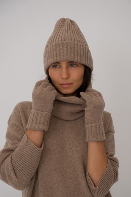 Перчатки Triple из мериноса и кашемира