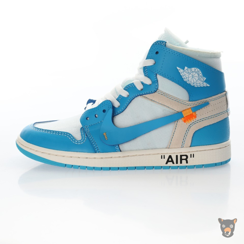 Кроссовки Off-White x Nike Air Jordan 1 "The Ten: UNC"