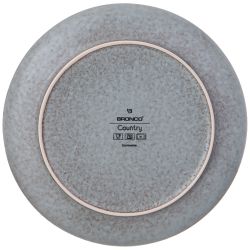 ТАРЕЛКА ОБЕДЕННАЯ BRONCO "COUNTRY SIDE" 26,5 СМ (КОР=12ШТ.)