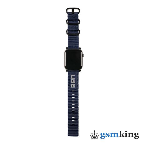 UAG Nato Eco Strap for Apple Watch 42|44|45mm Mallard (Синий)19148C114055