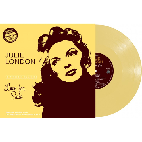 Julie London - Love For Sale - Yellow LP + CD