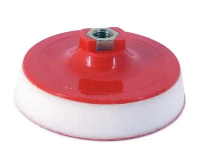 Насадка Zolder с липучкой для УШМ и Дрели 125 мм с толстой неопреновой прокладкой 25мм, гайка М14