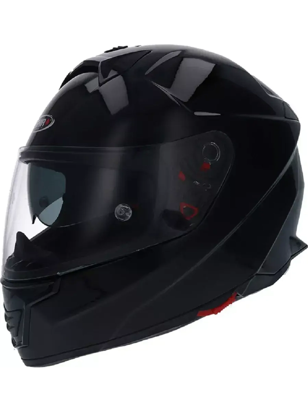 Шлем SHIRO SH351 MONOCOLOR black XL