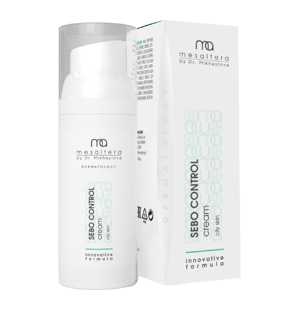 MESALTERA BY DR. MIKHAYLOVA КРЕМ СЕБОРЕГУЛИРУЮЩИЙ МАТИРУЮЩИЙ 50 мл | SEBO CONTROL CREAM