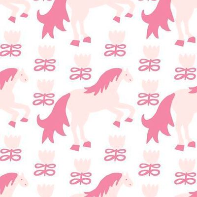 Бесшовный принт c лошадьми