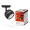 Светильник трековый TR-GX53-TL 52RB под лампу GX53 с подсветкой черный IN HOME