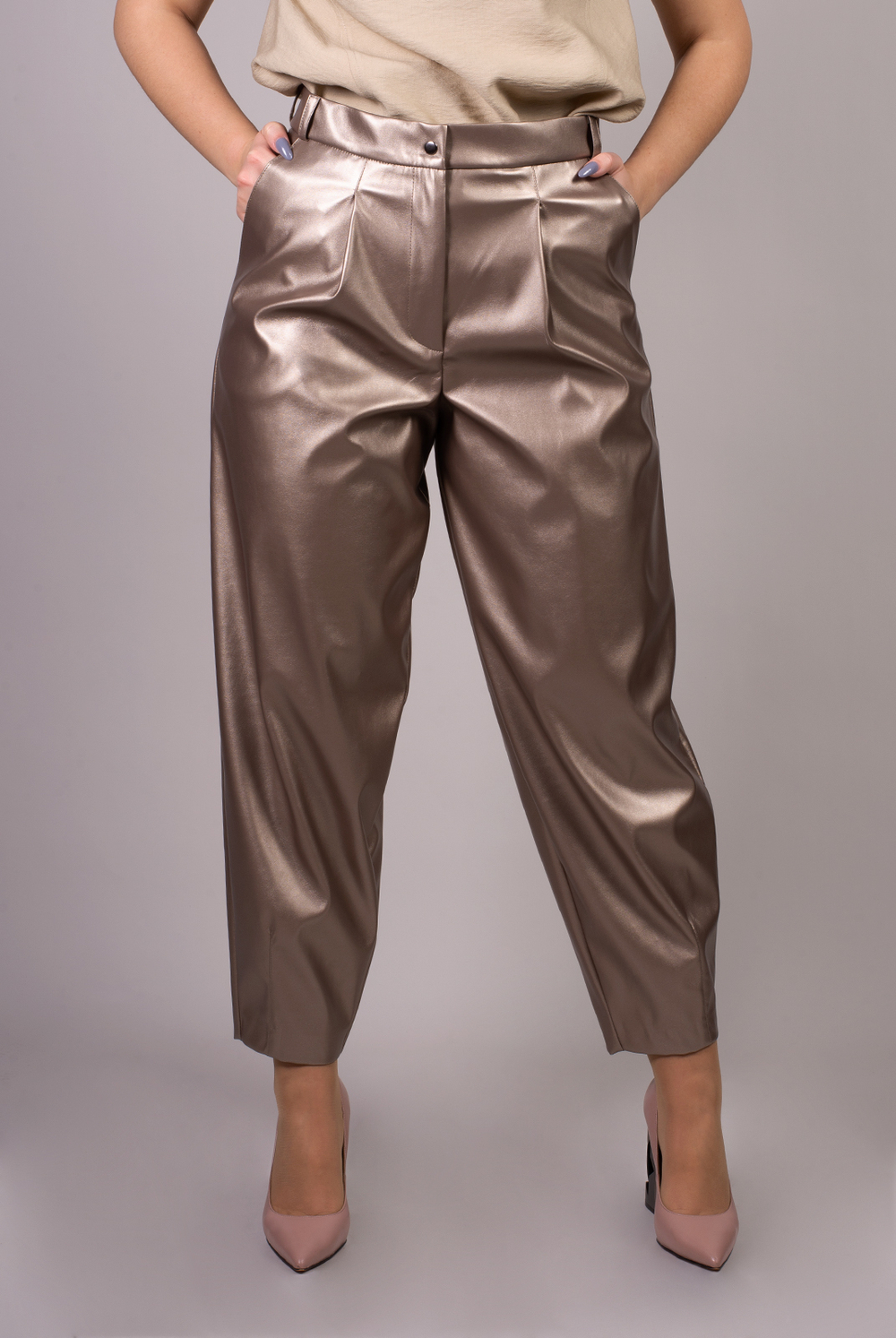 Брюки женские 3173АП, бронза #68Бр023173АП
