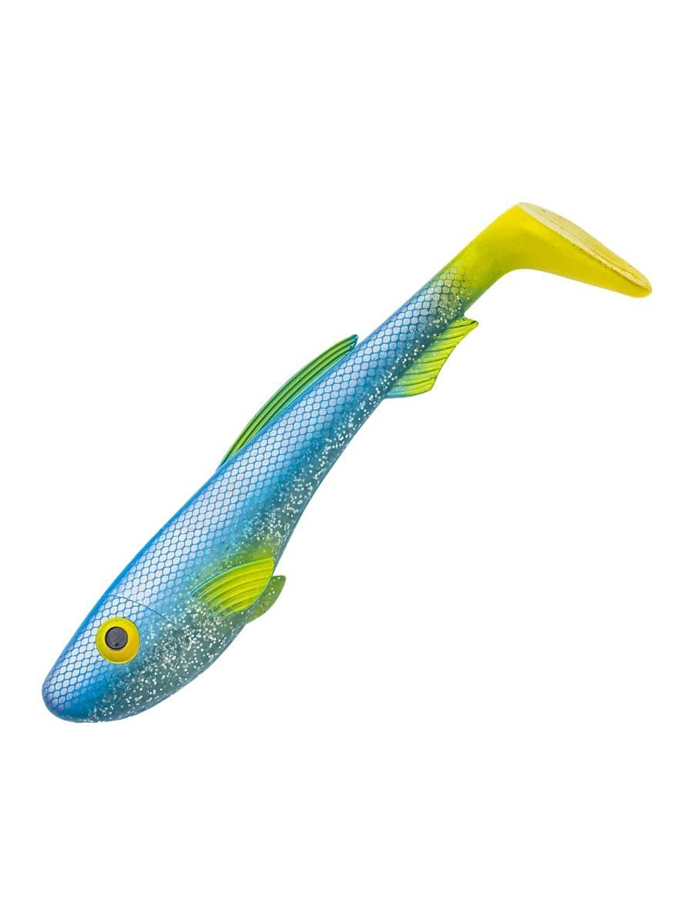 Приманка мягкая виброхвост Abu Garcia Beast Paddle Tail, 210 мм, 1 шт, Blue Lagoon