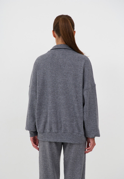 Джемпер Delon Ribbed Grey