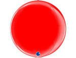 Г 3D СФЕРА Б/РИС 15 Металлик Red