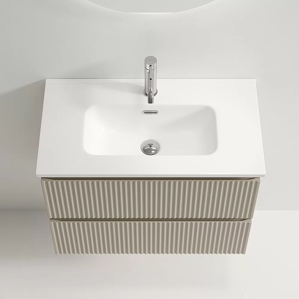 Тумба с раковиной Sancos Snob R SNR70/39CE/CN7029 Beige Soft
