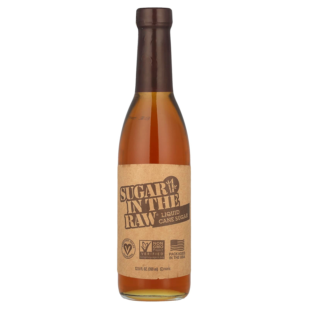 In the Raw, Sugar In The Raw®, жидкий тростниковый сахар, 369 мл (12,5 жидк. Унции)