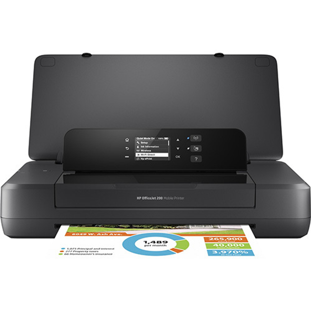 Принтер HP OfficeJet 200, A4, 10стр./мин, WiFi, цветной
