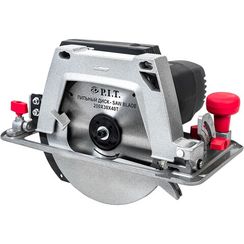 Пила PIT циркулярная PKS200-C МАСТЕР (2000Вт, 200диск, 5500 об/мин, глуб пр-ла 65мм, стац-е крепл.)