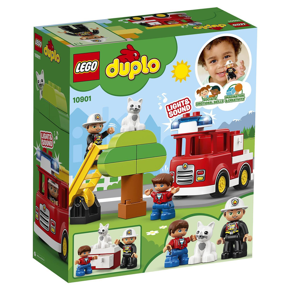 LEGO Duplo: Пожарная машина 10901 — Fire Truck — Лего Дупло