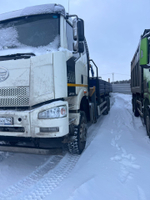 ПК ЮБО-СУМОТОРИ 4591* на шасси FAW CA 3250 6x4 Бортовой с КМУ 4591А0 (Дизельный, 8,6 л, 375 л.с., МТ