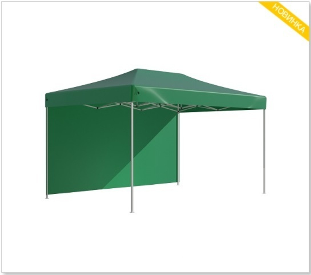 Тент-шатер быстросборный Helex 3x6х3м полиэстер зеленый