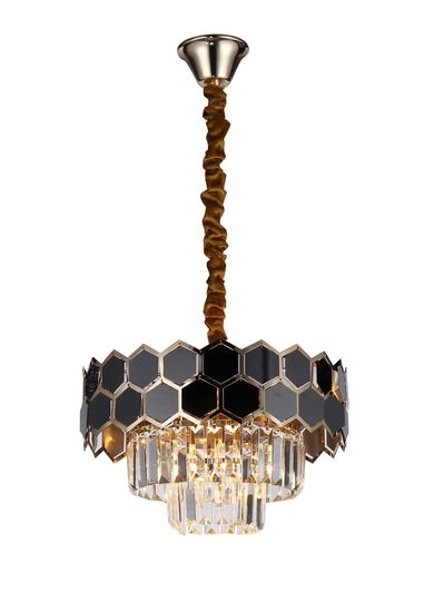 26016/4+2 BLACK+GOLD (1) Люстра (RL)